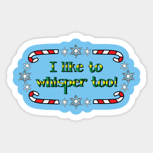 Elf Whisper Sticker